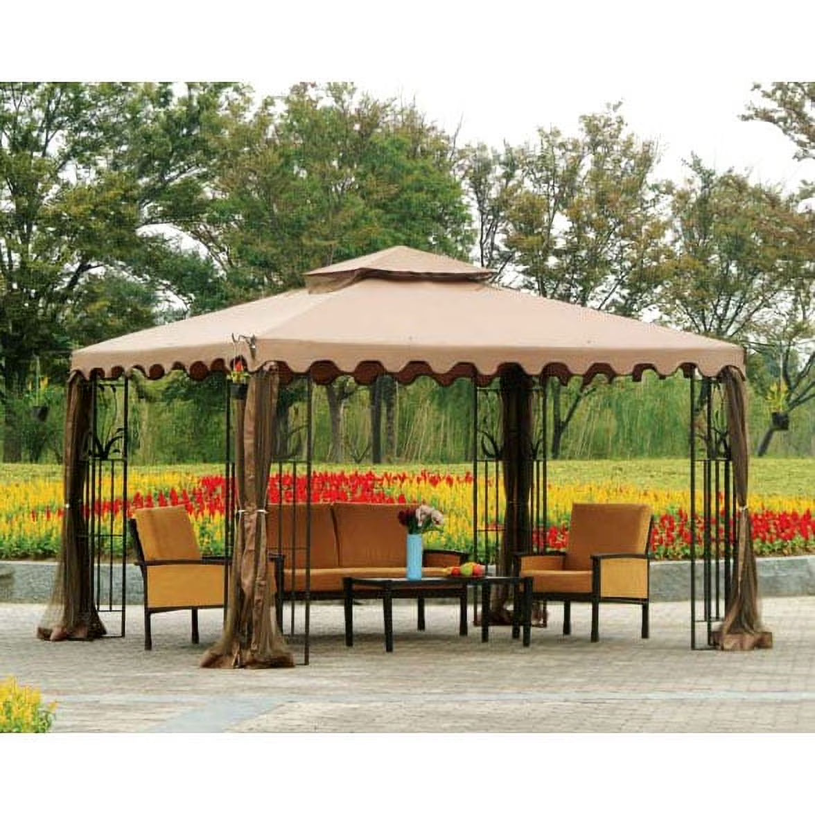 Replacement Canopy Top for 10x12 Leaf Gazebo Y419