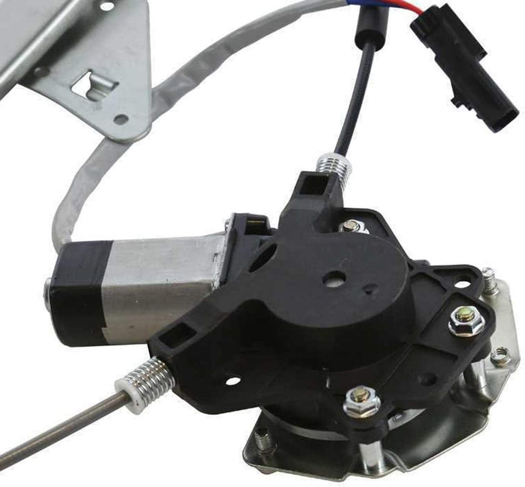 Power Window Regulator and Motor Assembly Rear Right Passenger Side Compatible Pickup Truck for 98-03 Durango SUV Pack of 2 Q664608