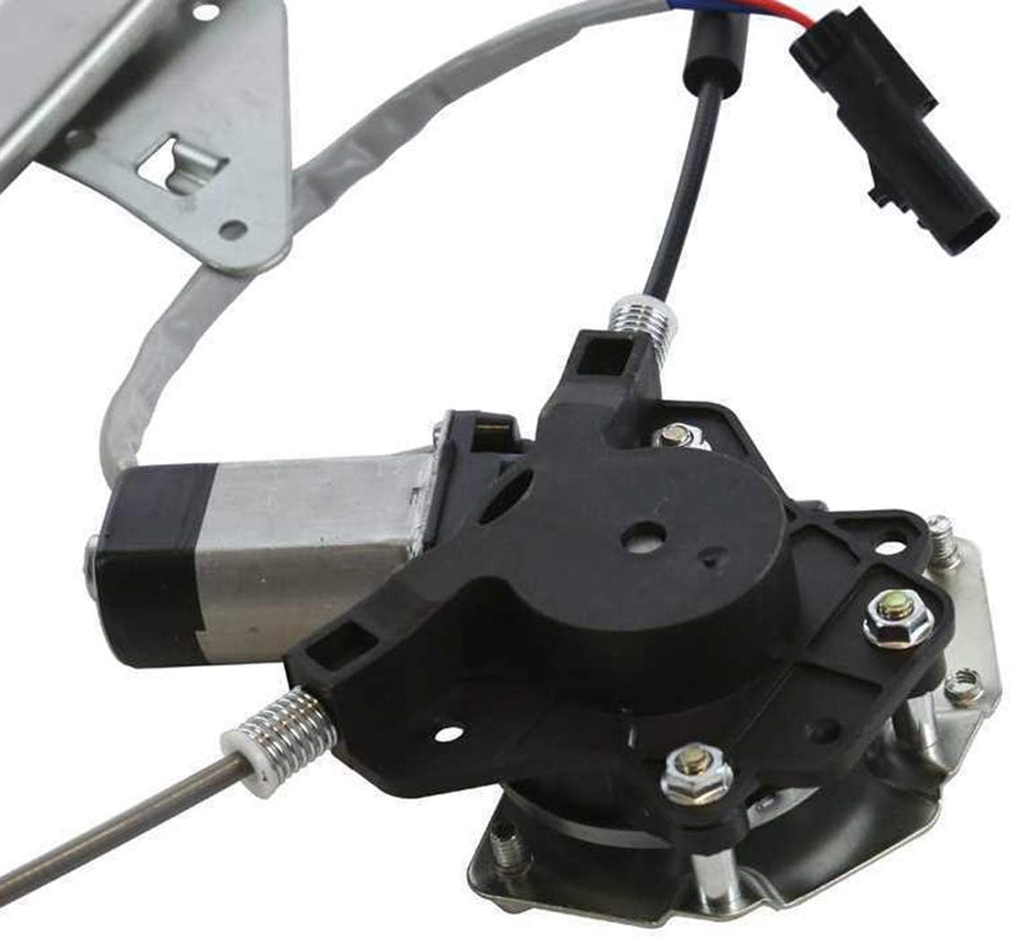 Power Window Regulator and Motor Assembly Rear Right Passenger Side Compatible Pickup Truck for 98-03 Durango SUV Pack of 2 Q664608