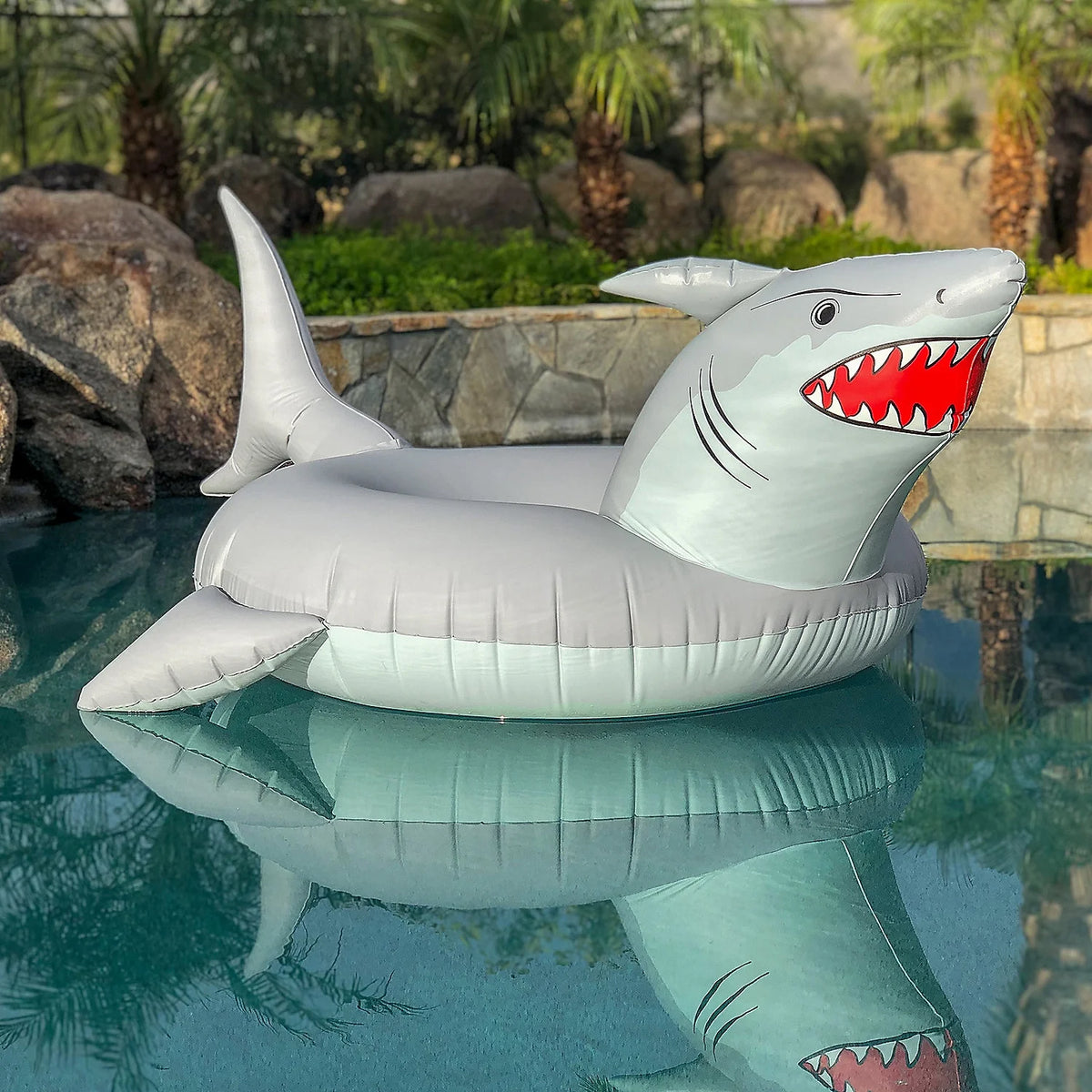 Inflatable Shark Tube Raft K138