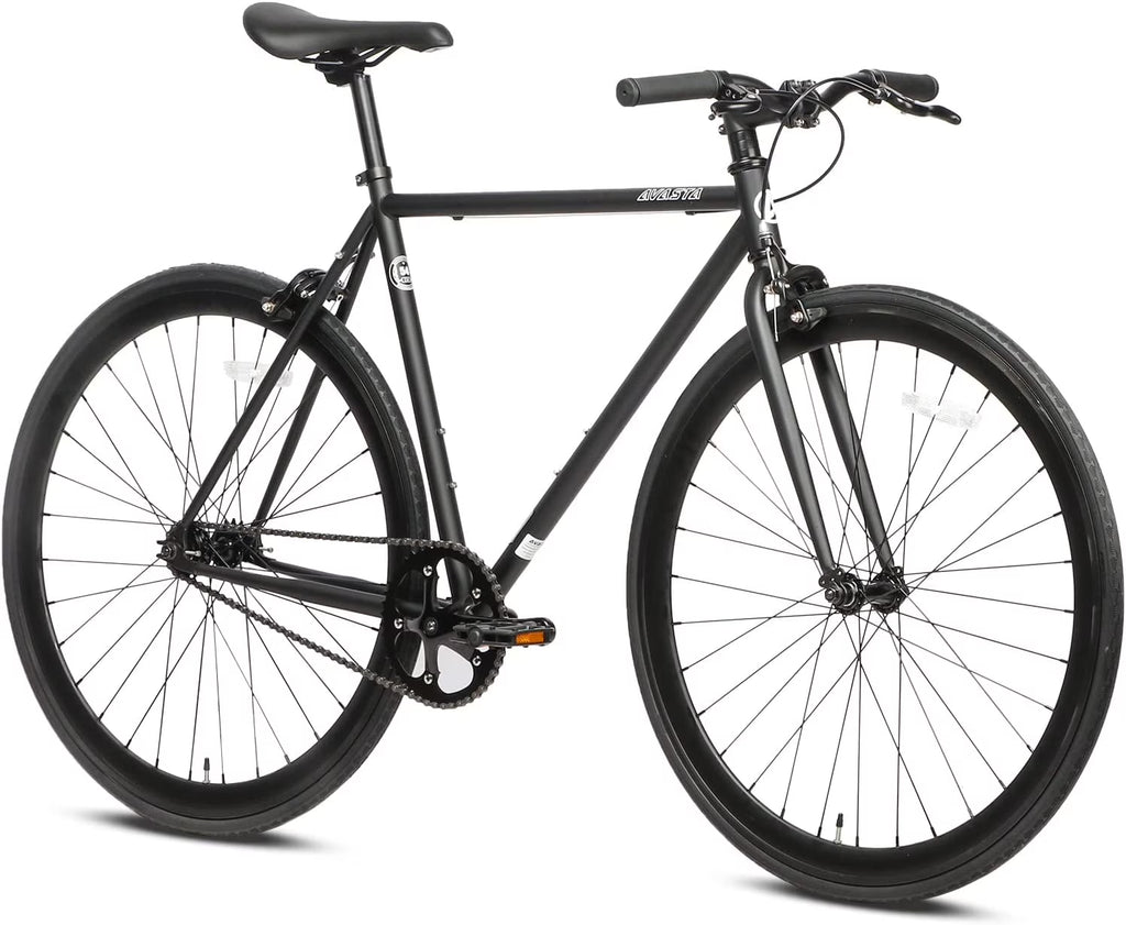 Black Fixed Gear Urban Commuter Bike S146452
