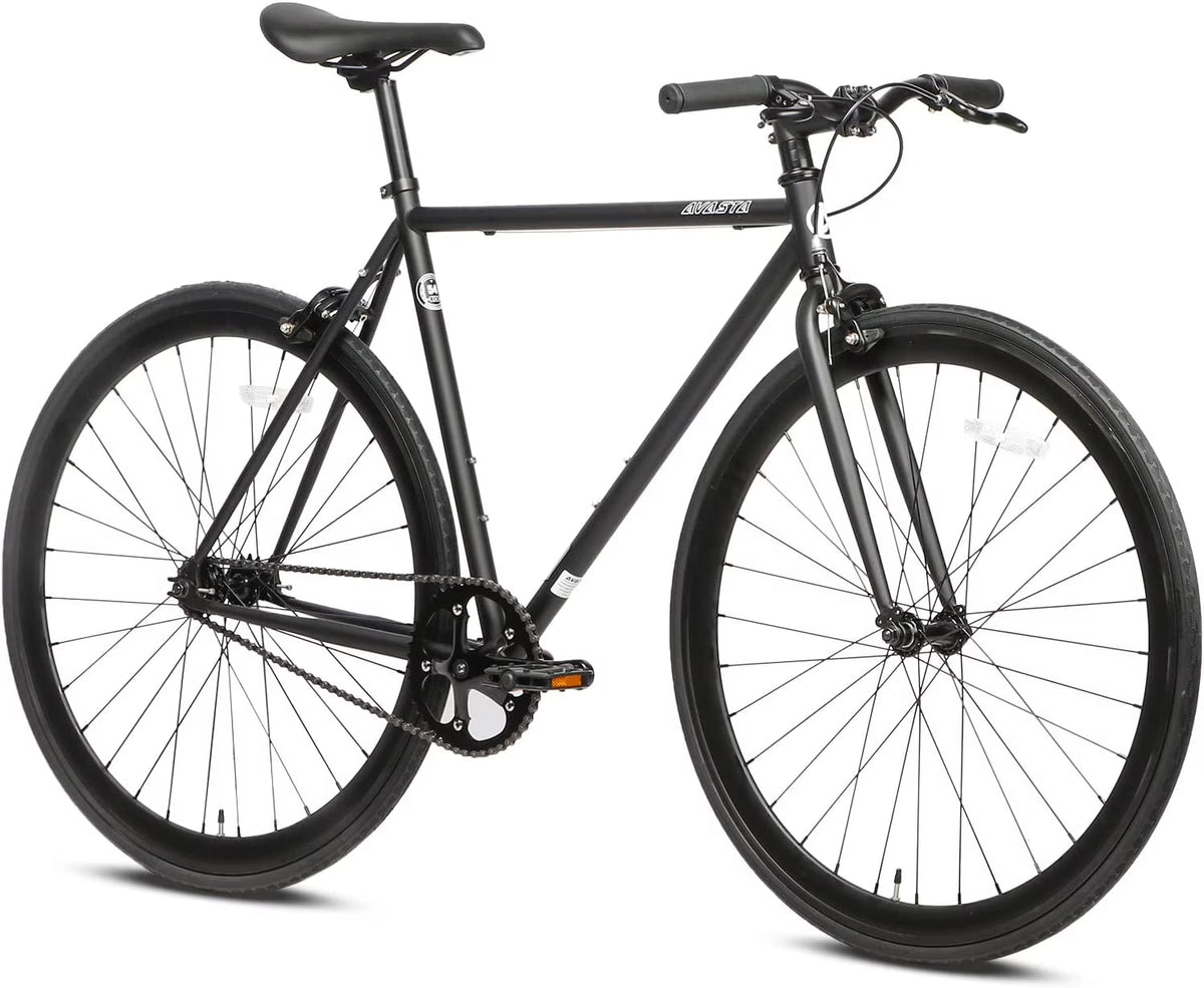 Black Fixed Gear Urban Commuter Bike S146452