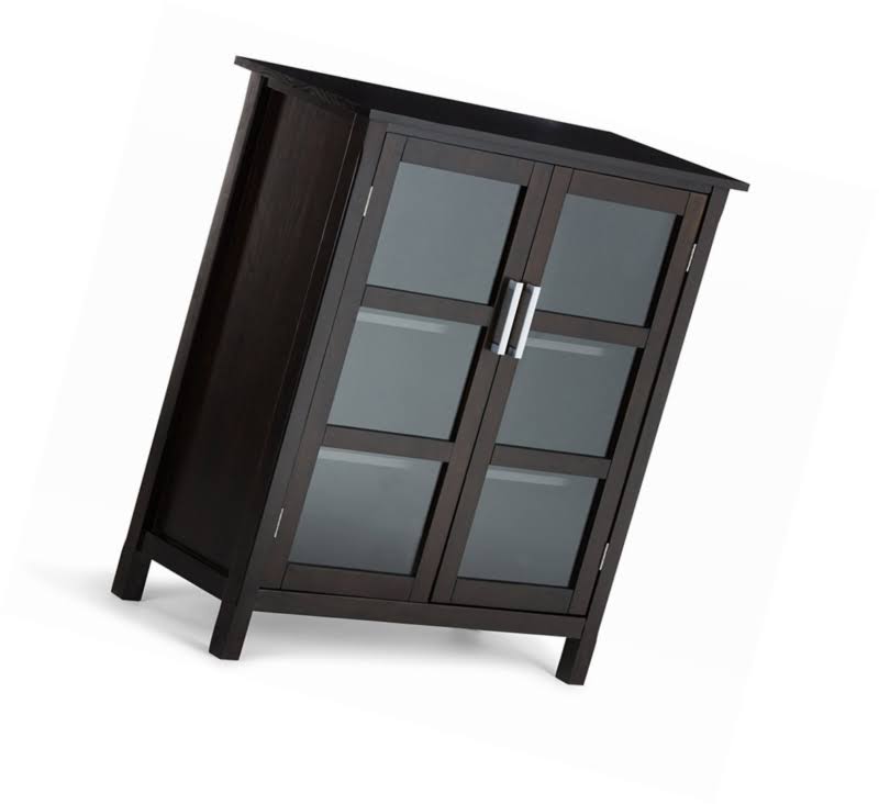 Dark Walnut Brown Storage Cabinet G6494