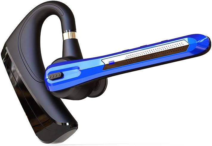 Pack of 2 Blue Wireless Bluetooth Headset with Dual Mic Noise Cancelling A667