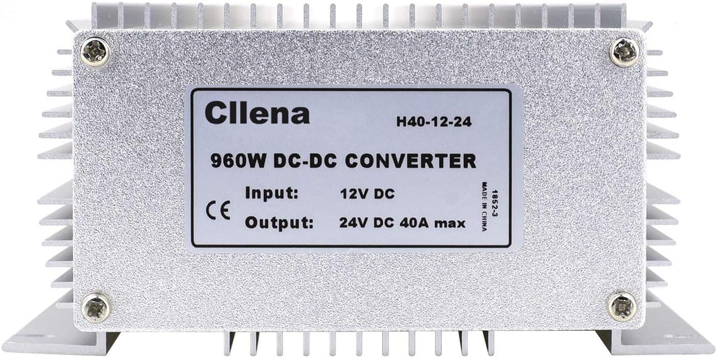 DC/DC 12V to 24V Boost Converter 40A 960W Step Up Voltage Regulator Module L9217