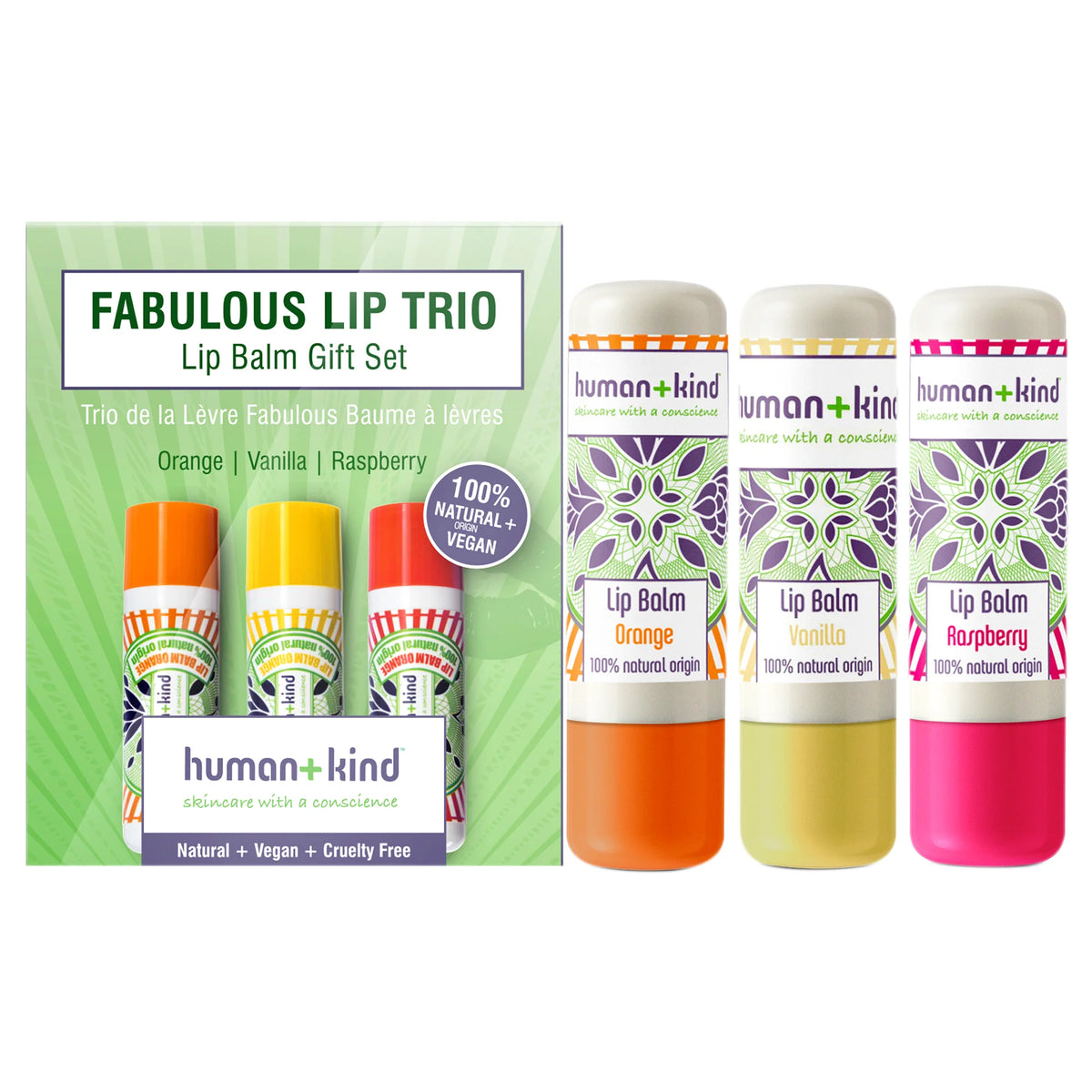 3 Pc 0.17oz Lip Balm Trio V391