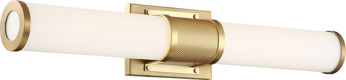 Brushed Brass LED Vanity with Frosted Lens L967340