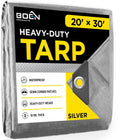 Silver 20 ft. W x 30 ft. L Tarp S6549