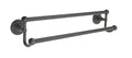 French Antique Brass Double Towel Bar B47704
