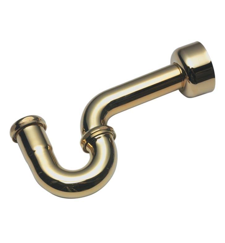 1-1/2x22 P-Trap - Antique Brass Flat S230793