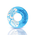 24 Pack Transparent Inflatable Round Swimming Pool Ring Float K538727