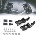 Black Aluminum Hood Latches, 1 Pair K49885