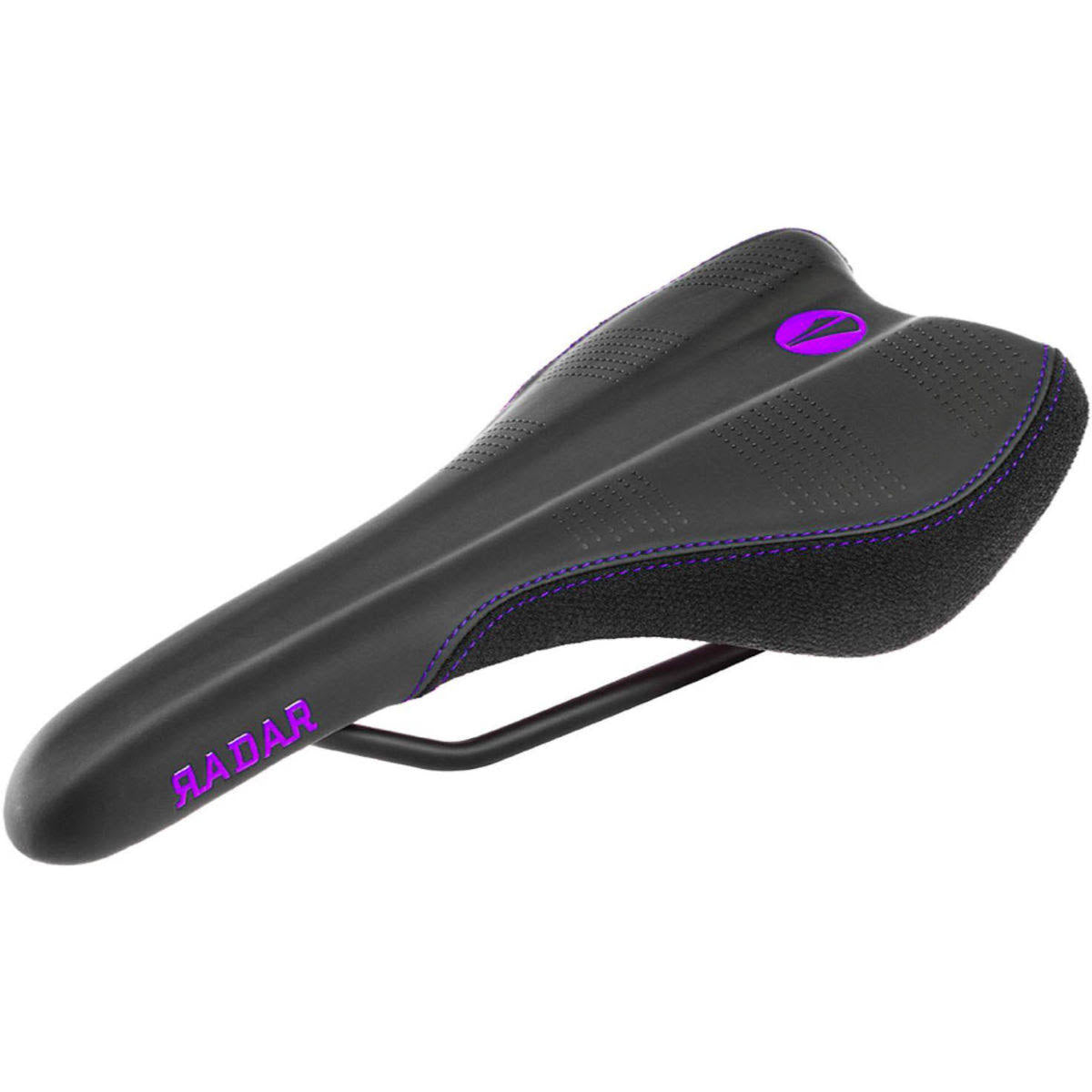 Black/Purple Ti-Alloy Saddle G2676