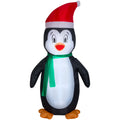 White 7 ft Tall Inflatable Penguin E778