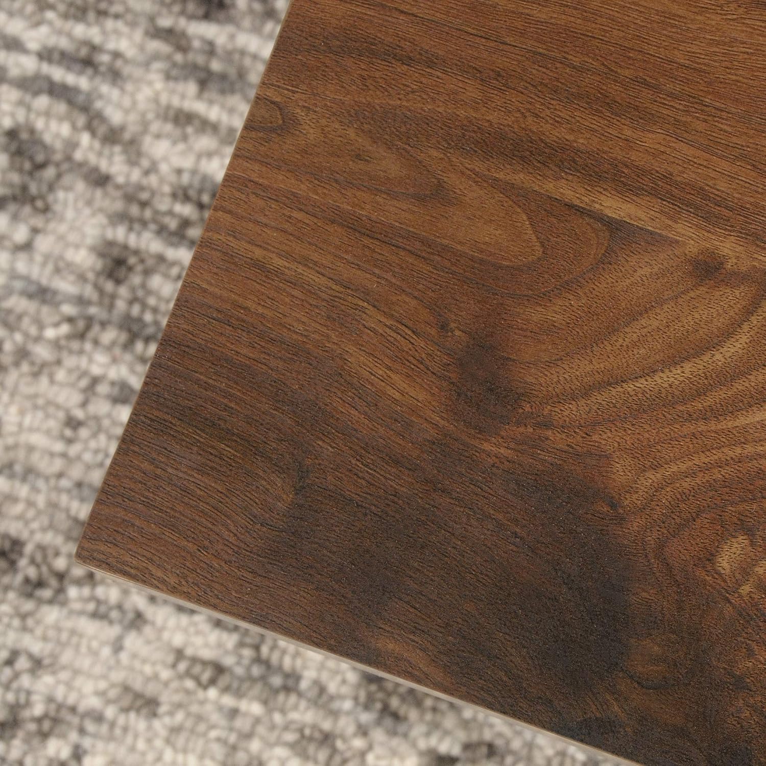 Grand Walnut Finish Coffee Table N1188