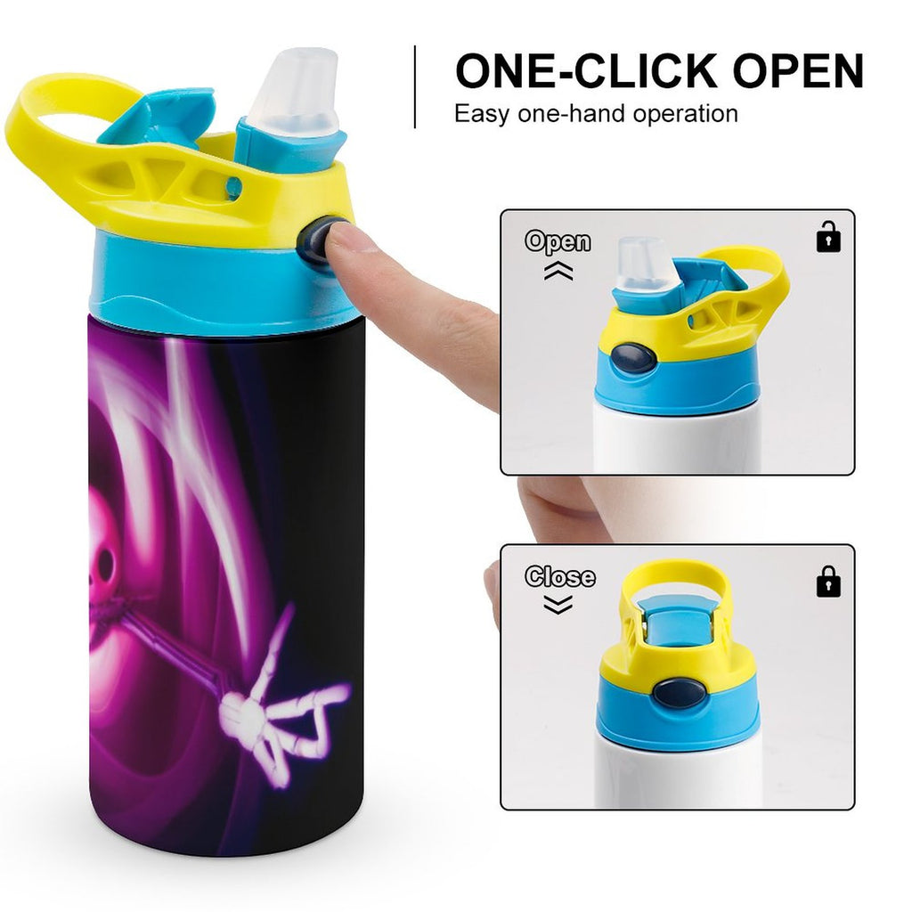 Insulated Stainless Steel Water Bottle with Straw F9183