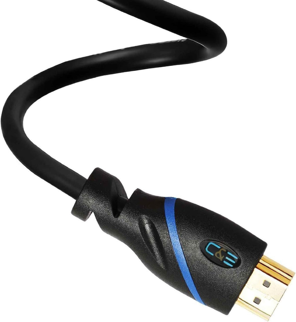 100ft High Speed HDMI Cable Male to Male with Ethernet Black J92717