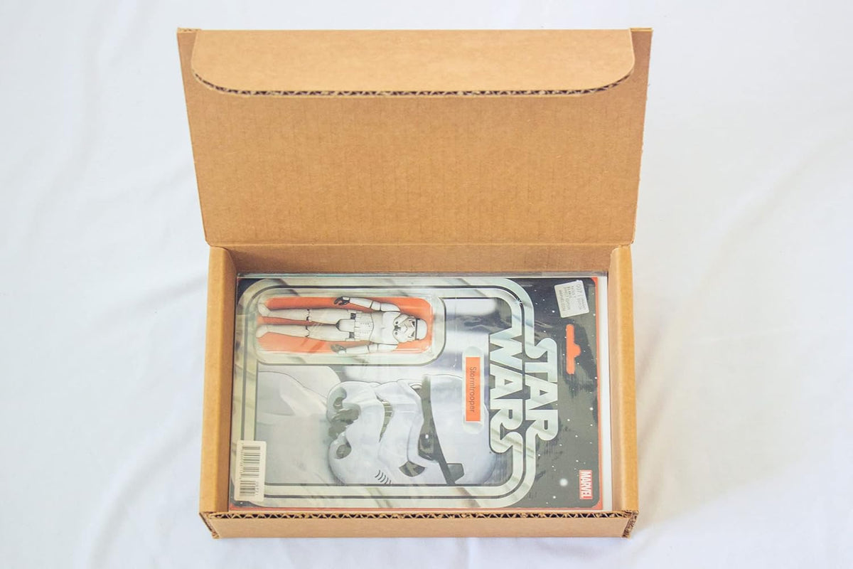 Comic Book Subscription Box Mailer Kits (10 Boxes + 10 Filler Pads) Pack of 2 T66377