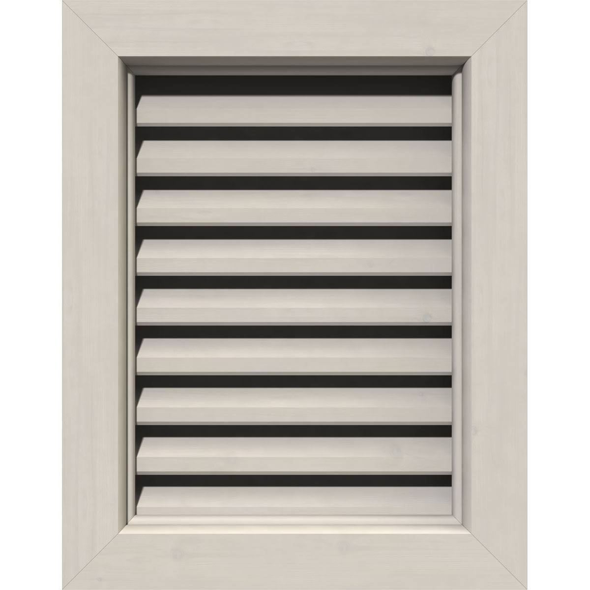 14 inchw x 18 inchh Primed Western Red Cedar Gable Vent S509244
