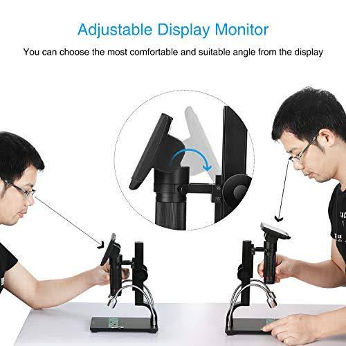 5 inch LCD 1080p Digital Microscope with Adjustable Stand M525400
