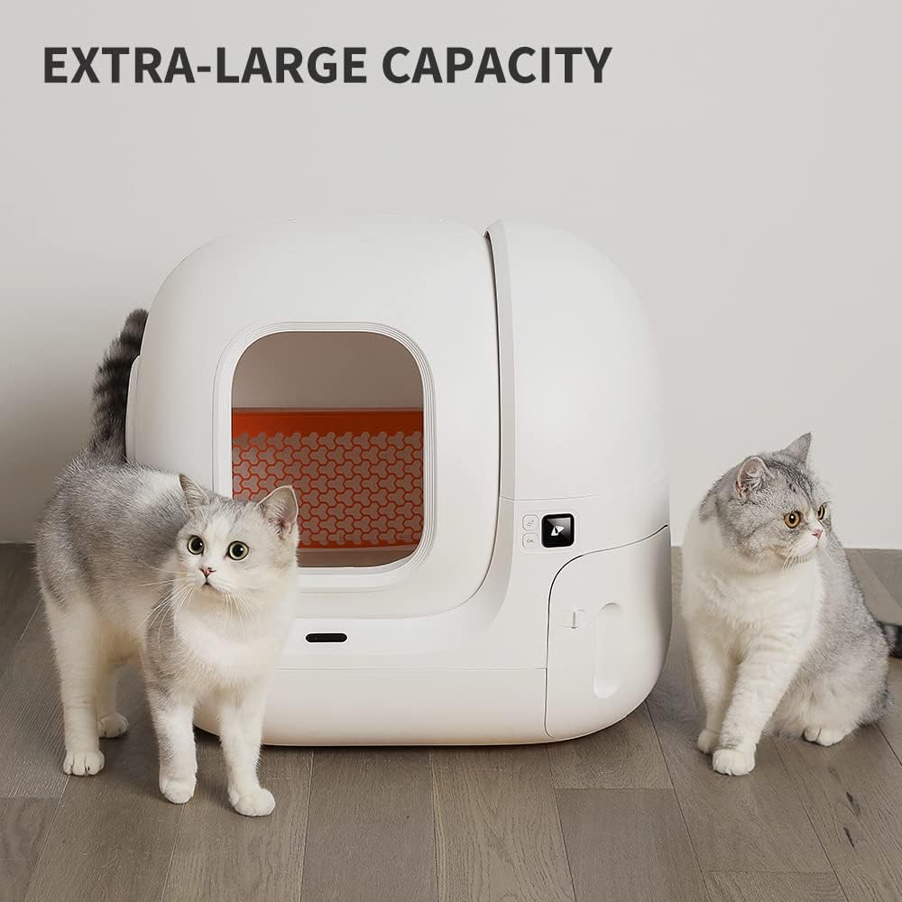 Self-Cleaning Cat Litter Box with Large Capacity F14462