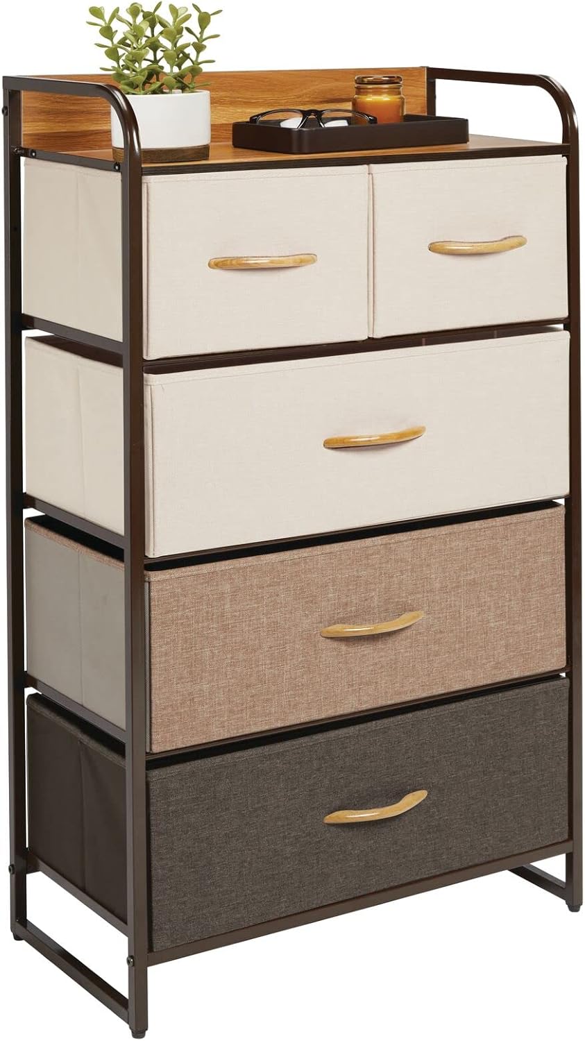 Gray 5 Drawer Dresser W835701