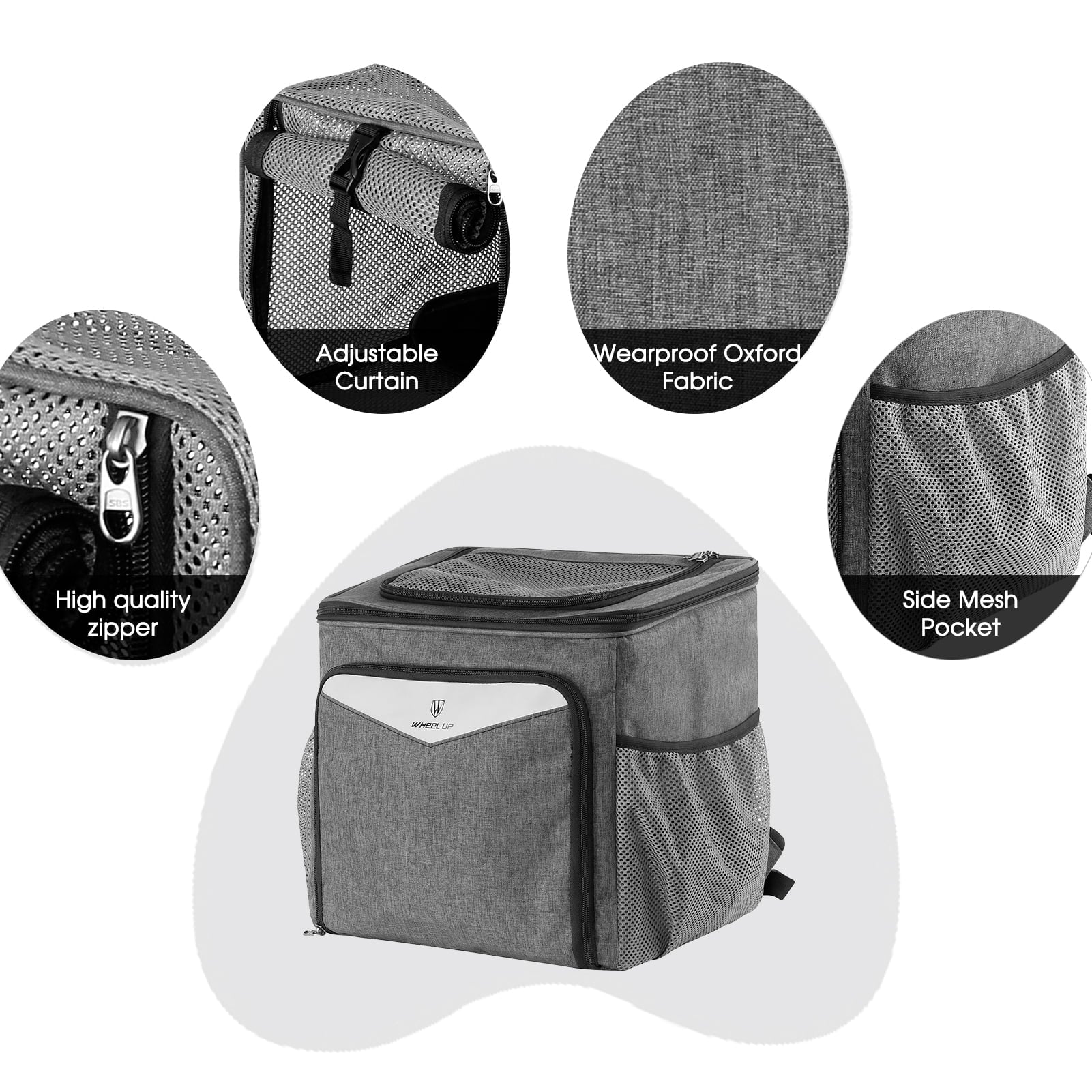 Expandable Carrier Backpack for Small Dogs and Cats D42090