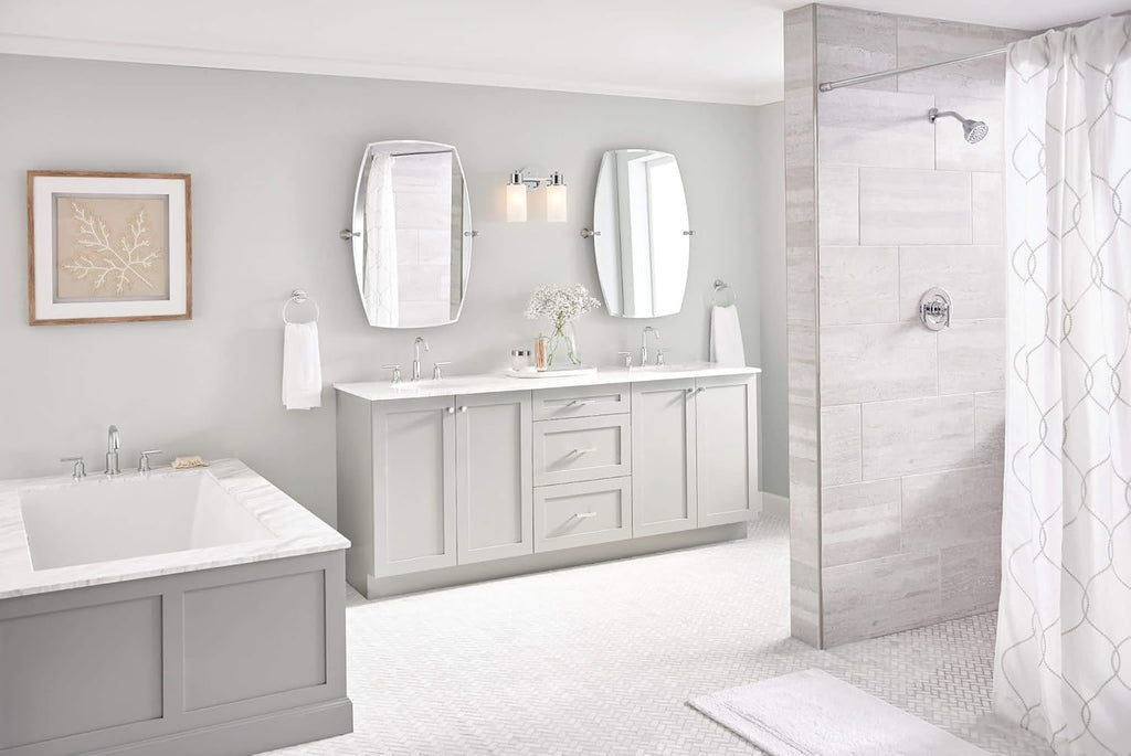 Chrome Six-Function 5.5-Inch Handheld Showerhead with Magnetic Docking System F2128