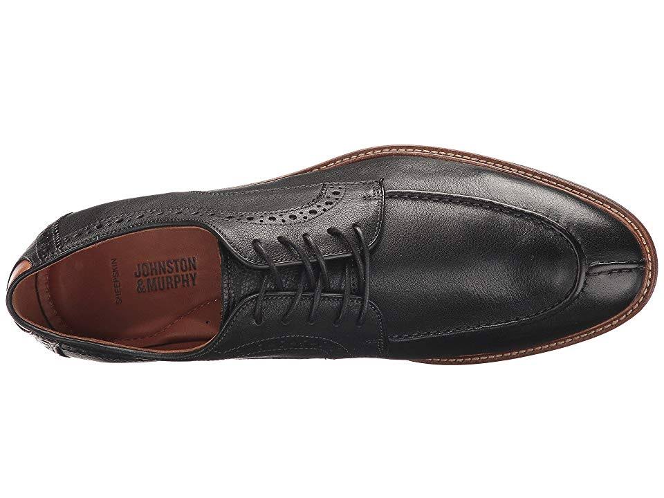 Black Split Toe Derby Shoes Z56844