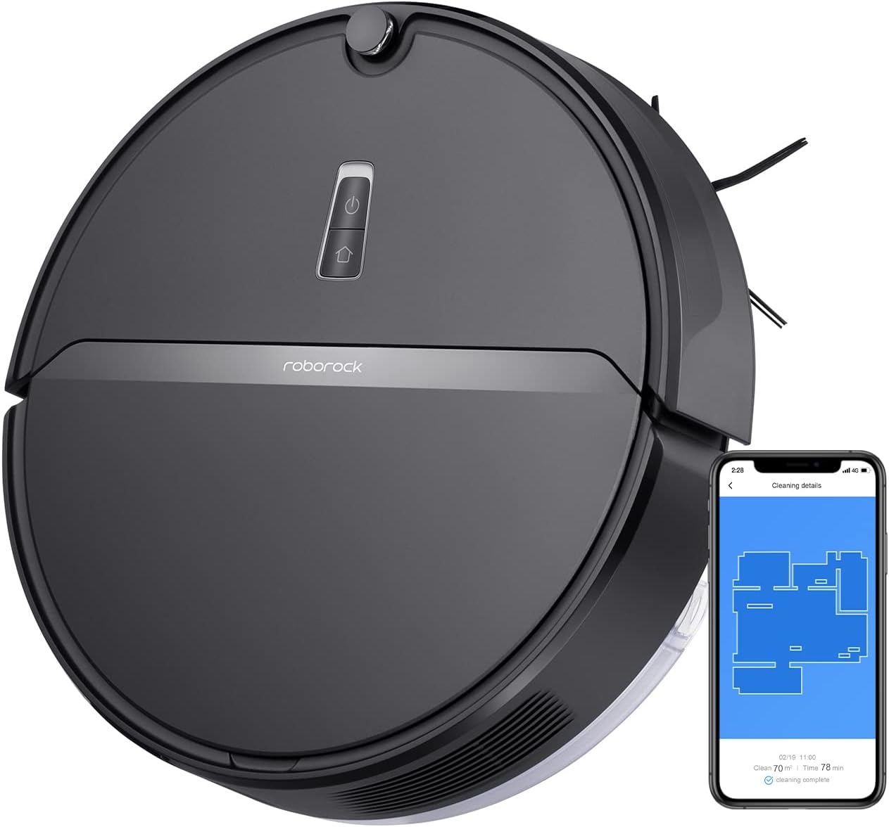 Robot Vacuum and Mop Cleaner with 2000Pa Suction M47514