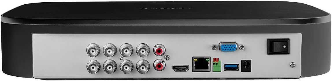4K Indoor/Outdoor Wired Security Camera System, 2TB 8 Channel DVR, 4 Cameras T3548