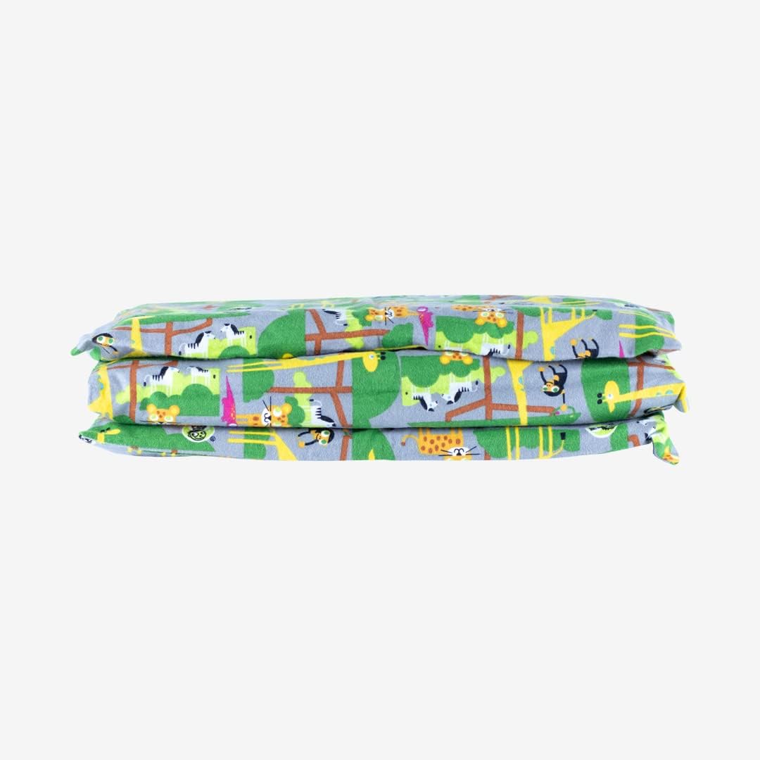 Full Nap Mat Washable Cover, Woodland Friends, Large, 50 x 26.5, Pack of 2 H6983