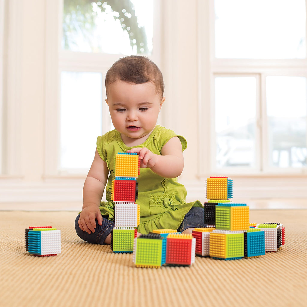 24-Piece Multicolor Sensory Blocks V1097