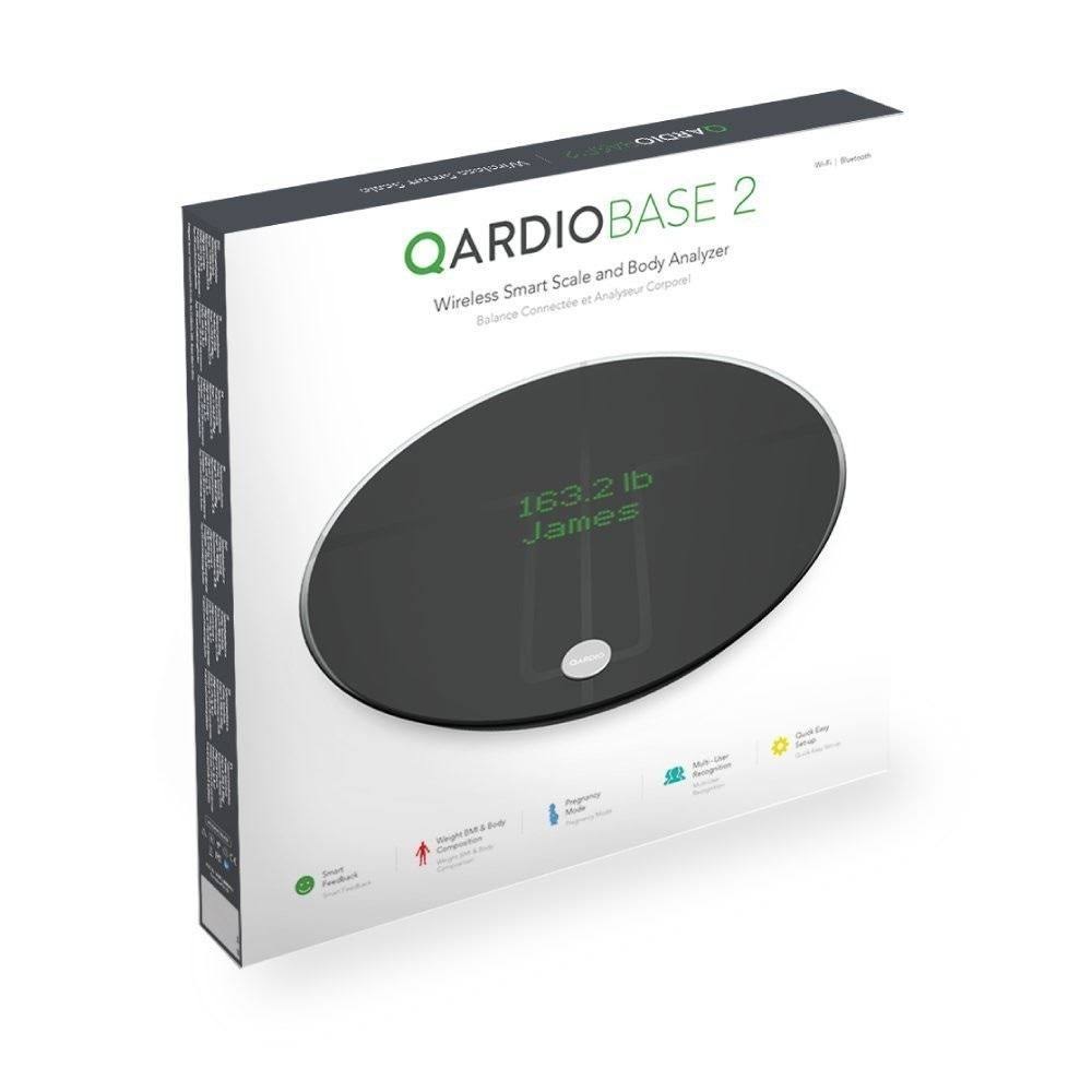 Black Wireless Smart Scale & Body Analyzer V318