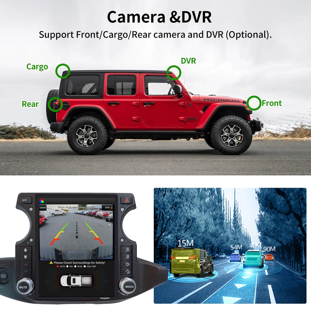 12.1 inch Touch Screen Car Radio Stereo with Apple Carplay V8884