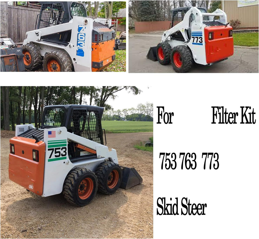 Skid Steer Filter Kit Air Filter Oil Filter Kit D660