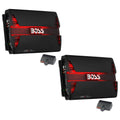2600W 4 Channel Car Audio Amplifier with Remote (2 Pack) K1873