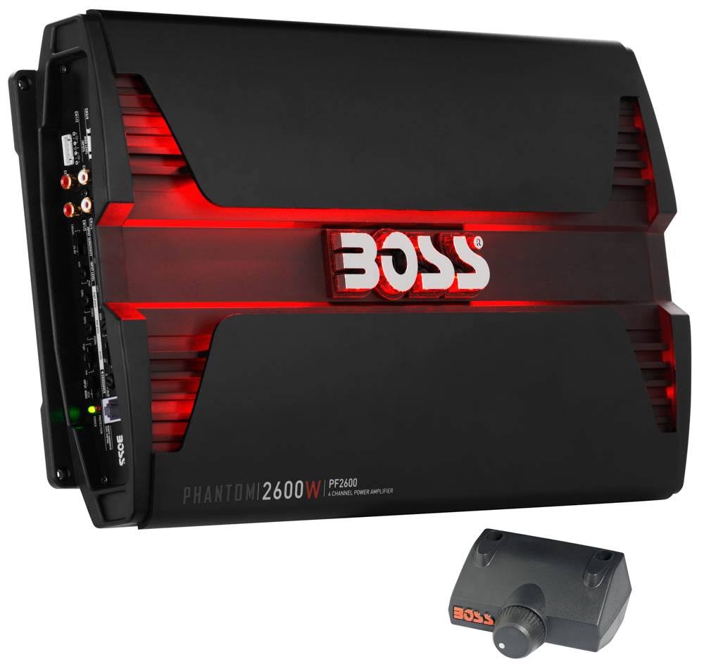 2600W 4 Channel Car Audio Amplifier with Remote (2 Pack) K1873