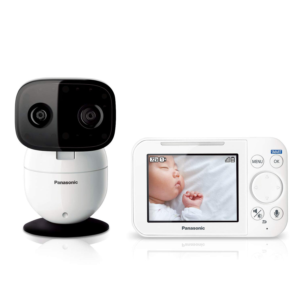 3.5” Color Video Baby Monitor with Camera and Audio I60686