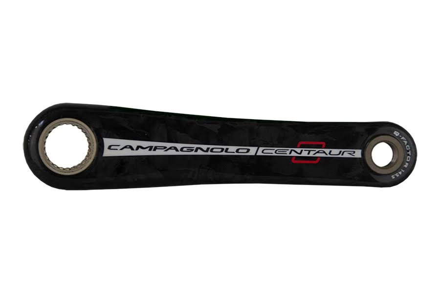 Campagnolo Centaur Black/Red Carbon PT 10 Speed Double Standard 39/52 - 165mm G4730