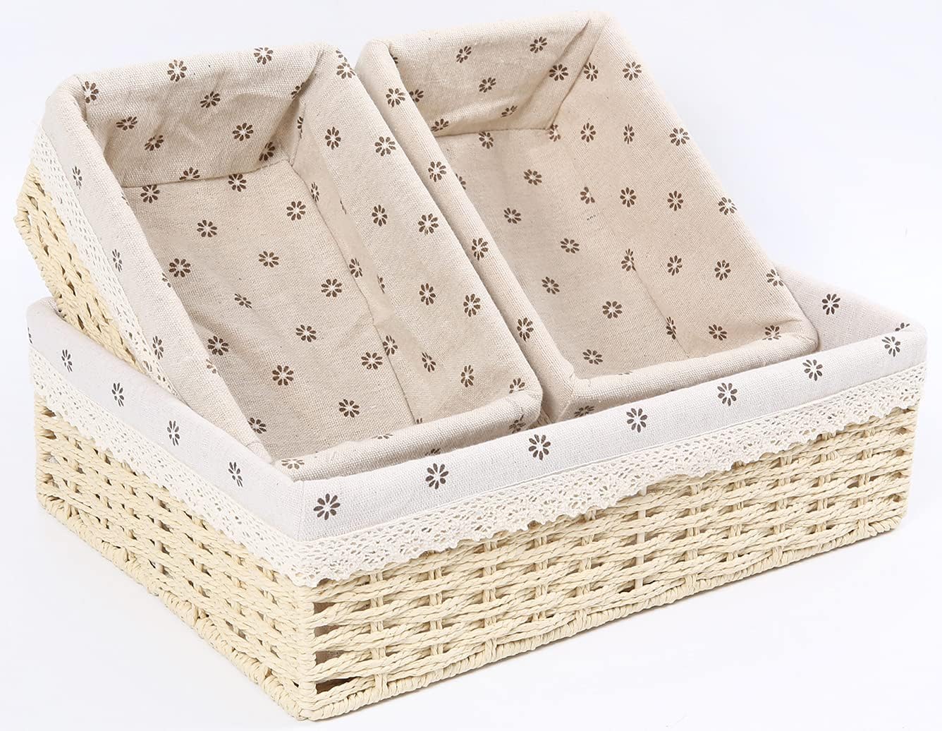 Paper Rope Woven Storage Baskets S274