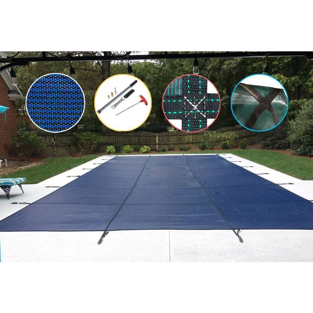 Blue Mesh Safety Pool Cover K351027