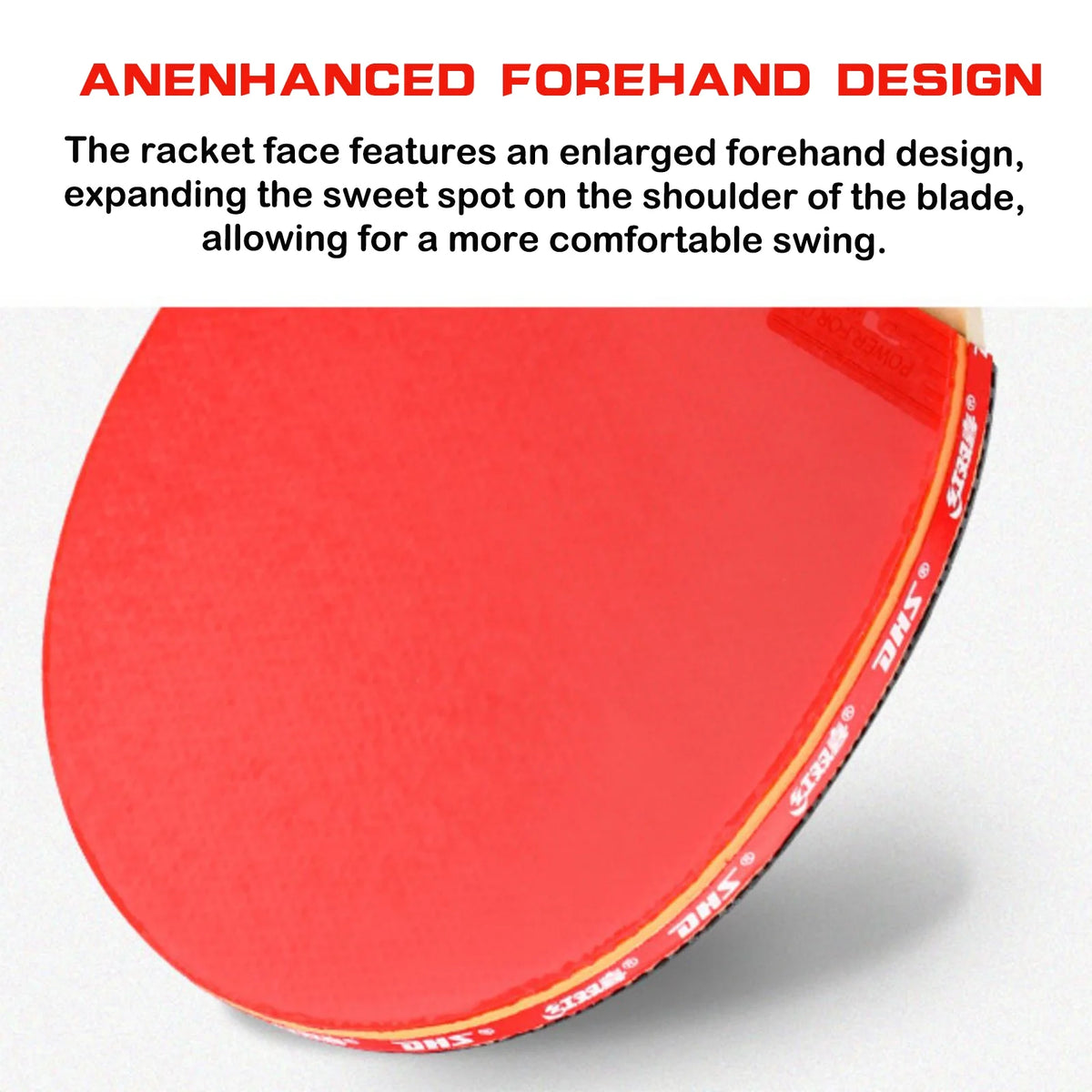 ITTF Approved Table Tennis Racket with Carrying Case Z4035
