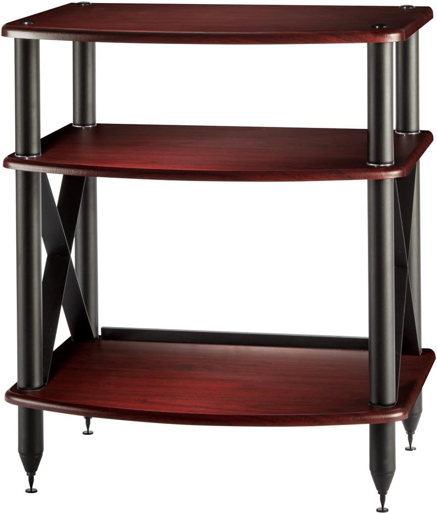 Espresso Turntable Stand with Vinyl Record Storage V638481