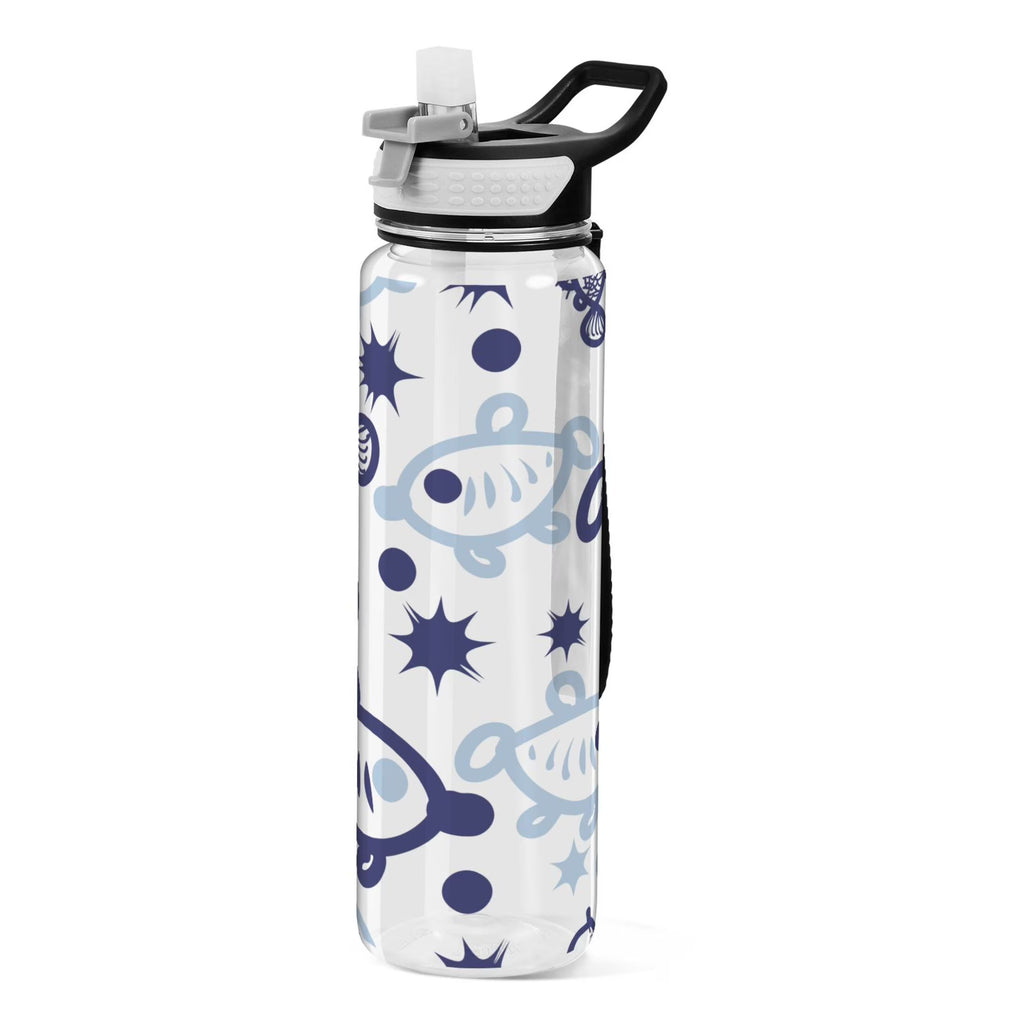 32oz Tritan Leakproof Clear Sports Water Bottle U133