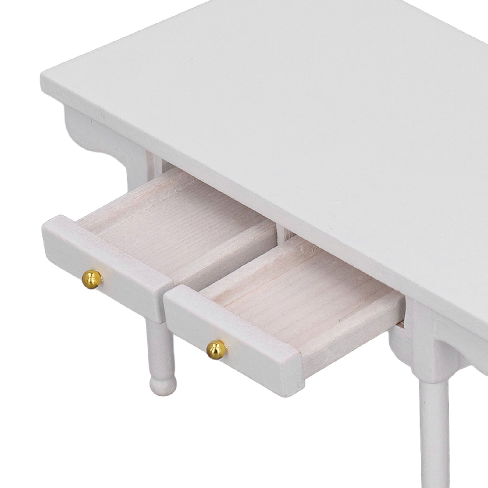 12 Desk Wooden Miniature Table Dollhouse Furniture W870
