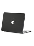 Black Brushed-Finish MacBook Case S357