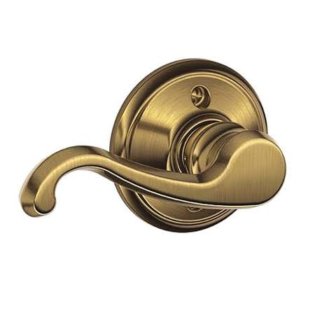 Antique Brass Single Cylinder Interior Pack D9708