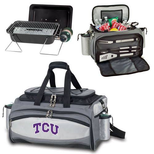 TCU Horned Frogs Cooler and Propane Gas Grill P834431