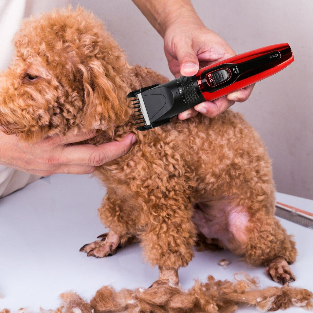 Pet Grooming Kit Dog Cat Trimmer Hair Clippers Shaver K711